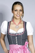Midi Wiesndirndl (Pink)