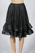 Petticoat Dirndl Unterrock schwarz
