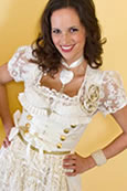 Traumhaftes Couture Brautdirndl (Unikat, Massdirndl)