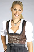 Dirndl braun