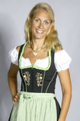 Midi Dirndl grn