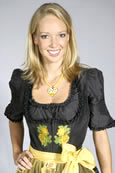 Midi-Dirndl gelb