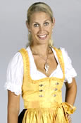 Midi Dirndl gelb