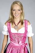 Mini-Dirndl pink