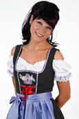 Kurzes sexy Minidirndl von SB Tracht