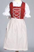 Kinder Dirndl rot